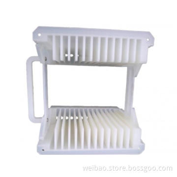 Wafer wafer cleaning flower basket